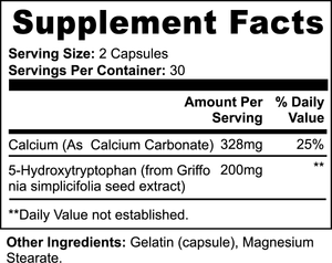 5-HTP Supporting normal serotonin levels in the brain and emotional well-being.