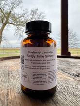 Load image into Gallery viewer, Blueberry Lavender - Sleep Time Gummy - Passionflower, Magnesium, and Melatonin