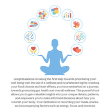 Load image into Gallery viewer, Wellness and Nourishment Log: Empower Your Gut Health Journey &lt;Digital Download Only&gt;