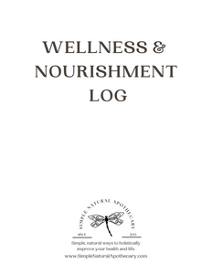 Personalized Wellness & Nutrition Guide with Reusable Nutrition & Wellness Log: A Tailored Approach to Mental Clarity, Energy, Balanced Diet, and Emotional Health