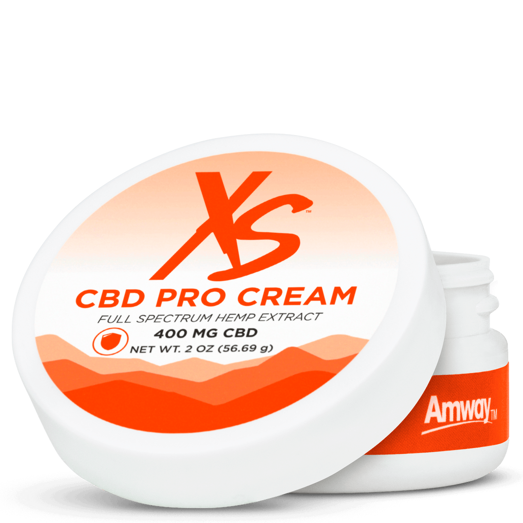 CBD Pro Cream 400mg full spectrum hemp extract, warming pain relief.