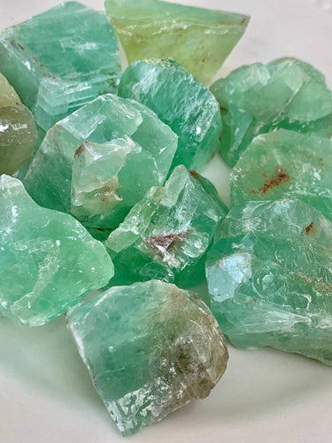 Raw Green Calcite - Small