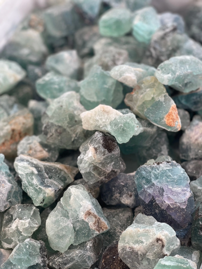 Fluorite Cluster for Protection, Intuition, and Harmony