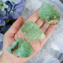 Load image into Gallery viewer, Raw Green Calcite - Premium Grade