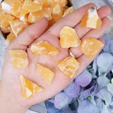 Load image into Gallery viewer, Orange Calcite - Enhance Spiritual Journey &amp; Harmonize Mind, Body, Soul. Energize Chakras &amp; Embrace Fulfilling Existence. Sizes 1&quot;-2″.